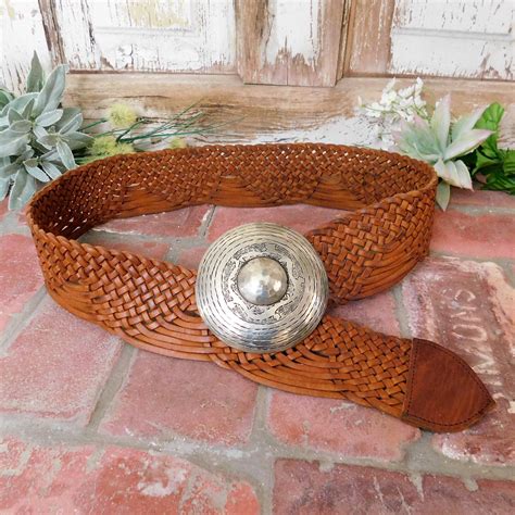 brown boho belt|western boho belt.